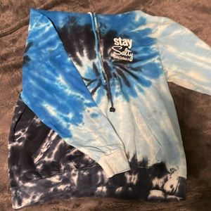 Women’s tie-dye “stay salty” sweater, size XL